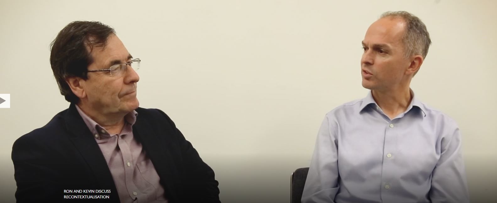 Ron and Kevin discuss recontextualisation