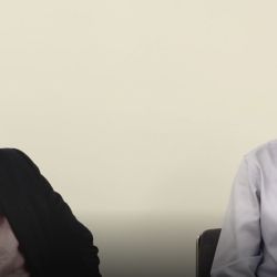 Image: Ron and Kevin discuss recontextualisation