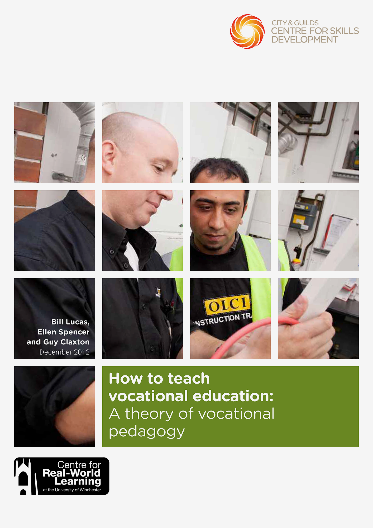 Image: REPORT - How to teach vocational education